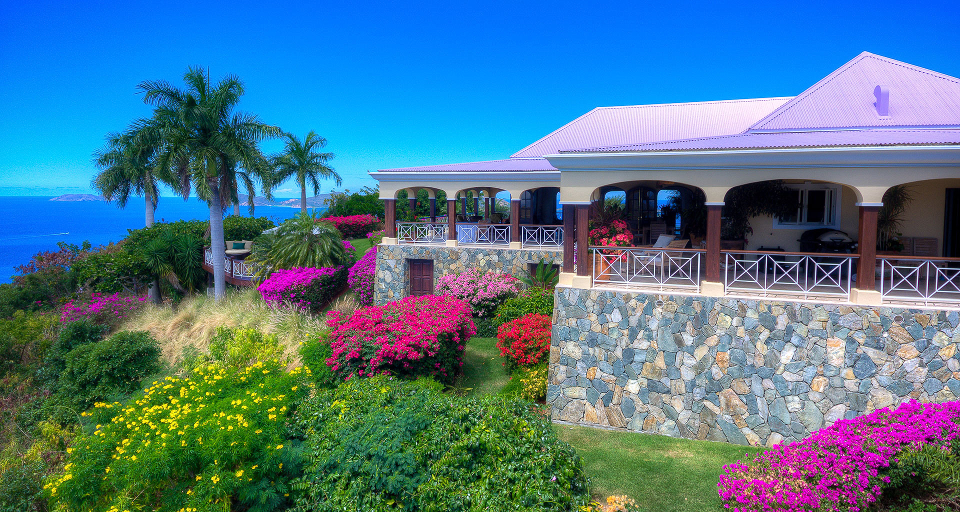 St Bernard's Hill House Villa, Tortola BVI